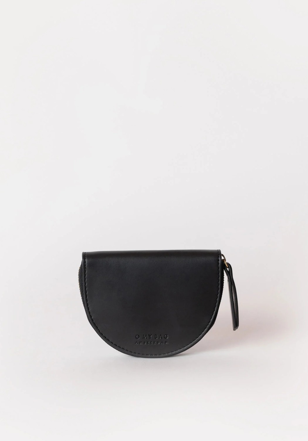 O My Bag Portemonnaie Laura Coin Purse Apple Leather Black