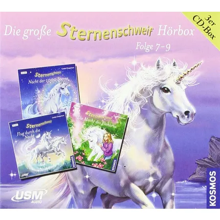 KOSMOS Hörspiel-CD-Box Sternenschweif Folgen 7 - 9