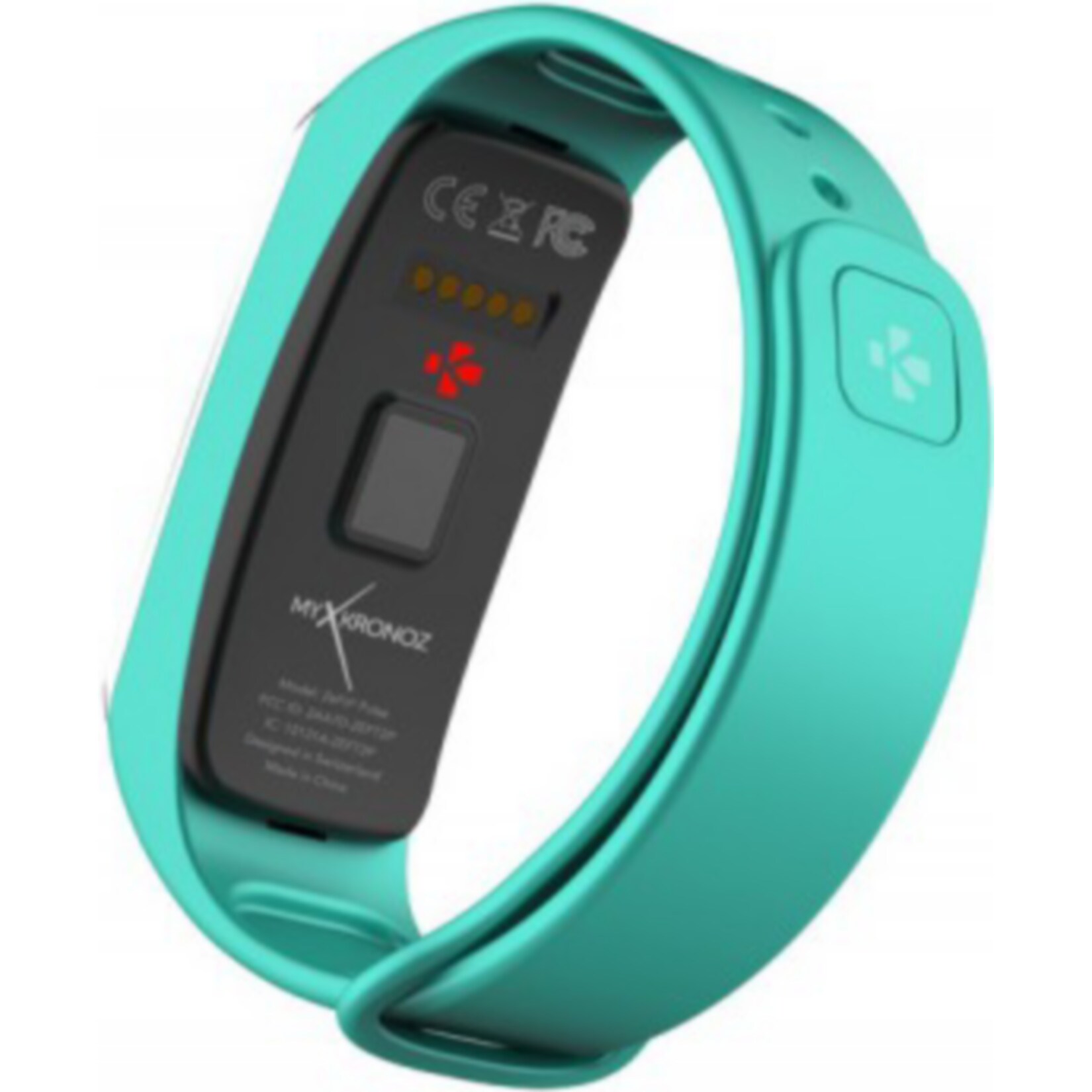 MYKRONOZ ZeFit2 Pulse Activity Tracker türkis-silb