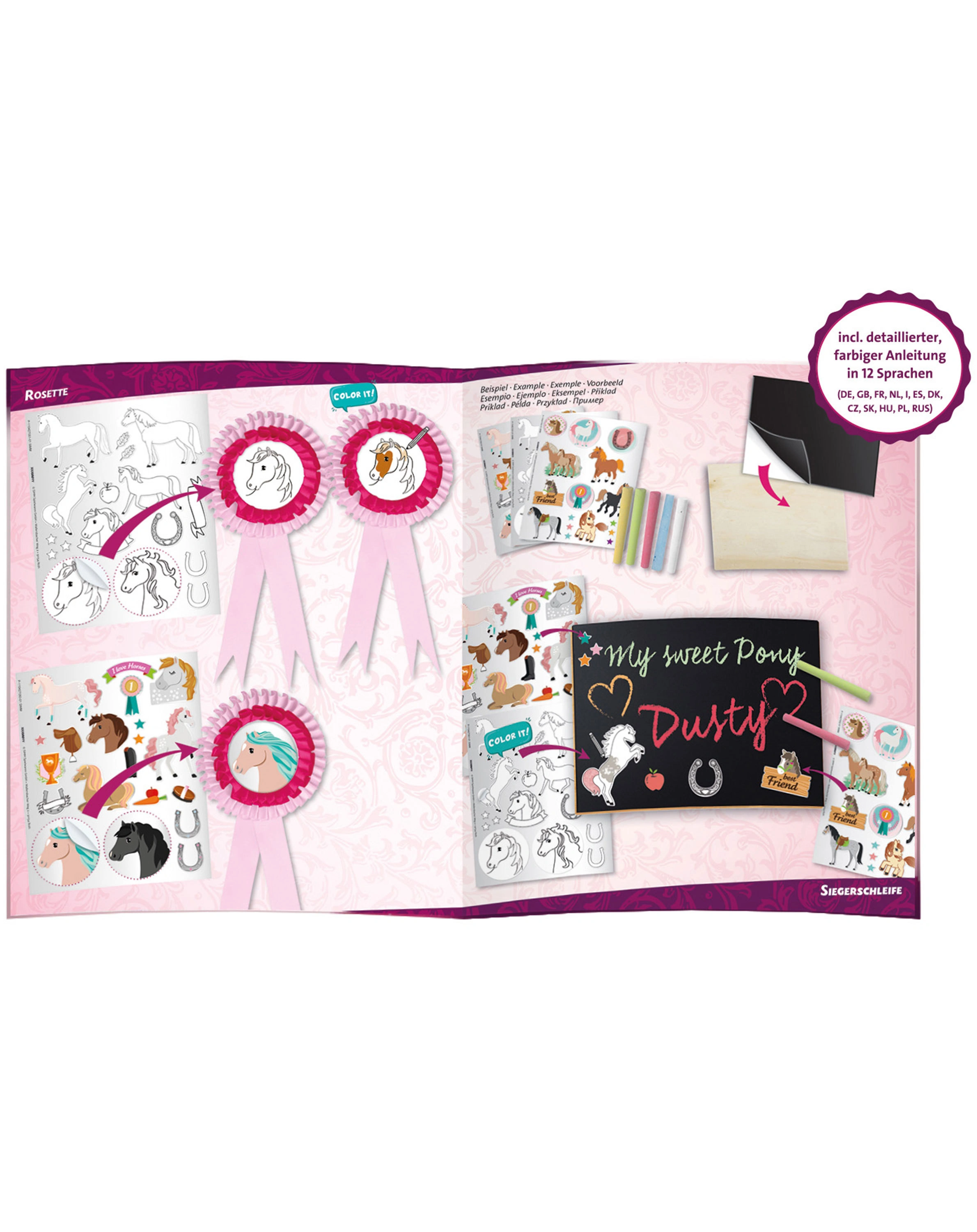 Bastelset DIY MY PONY in pink