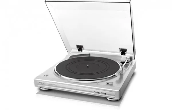 Denon DP-29F - Pladespiller - sølv