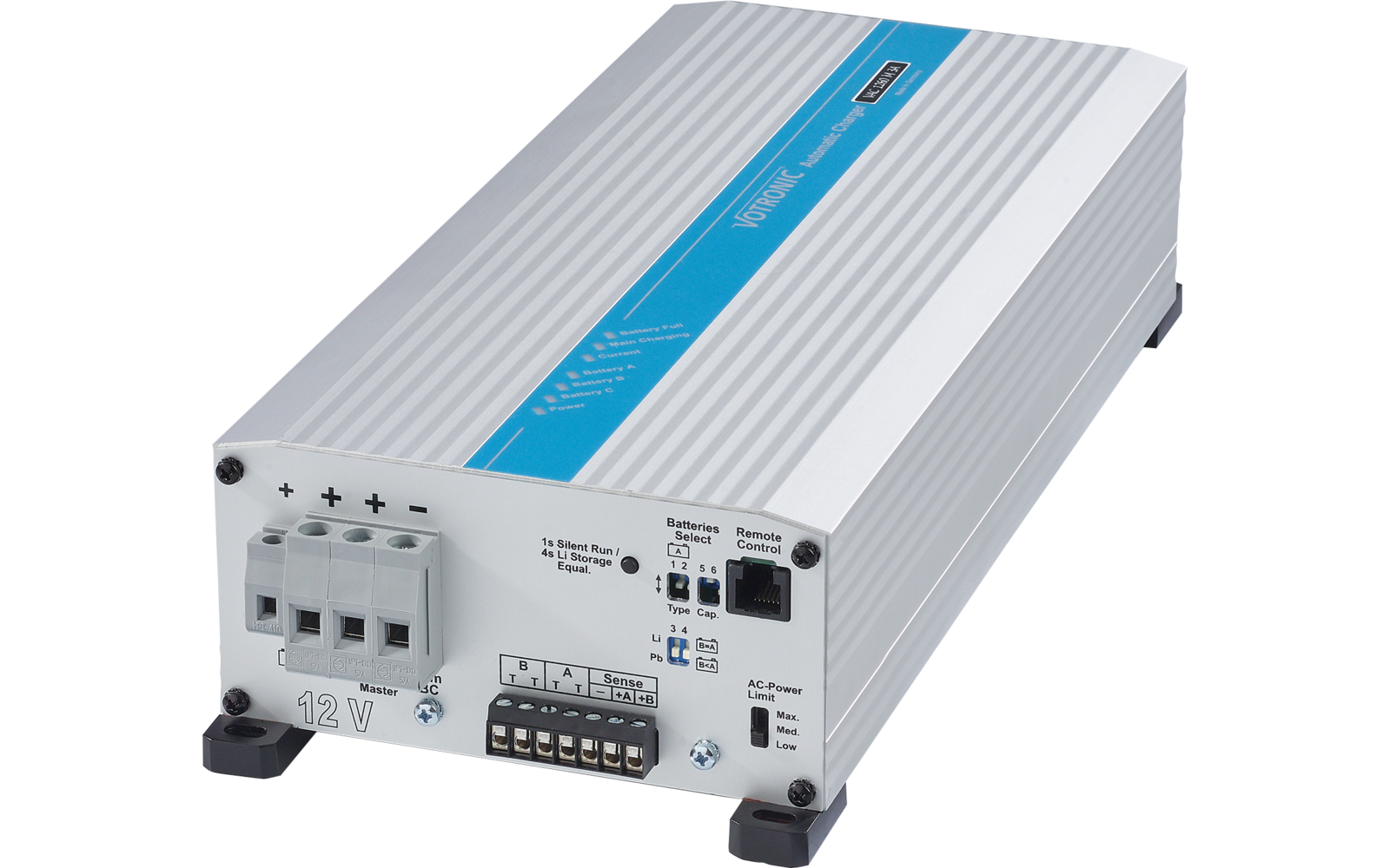 Votronic VAC 1260 M 3A Automatisches Ladegerät 12 V 60 A