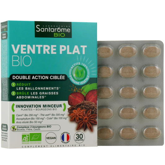 Santarome Bio Ventre Plat - Complément alimentaire minceur