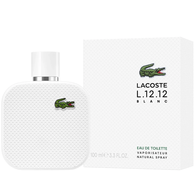 Lacoste L 12.12 Eau De Lacoste Blanc Pure White For Men EDT 100 ml