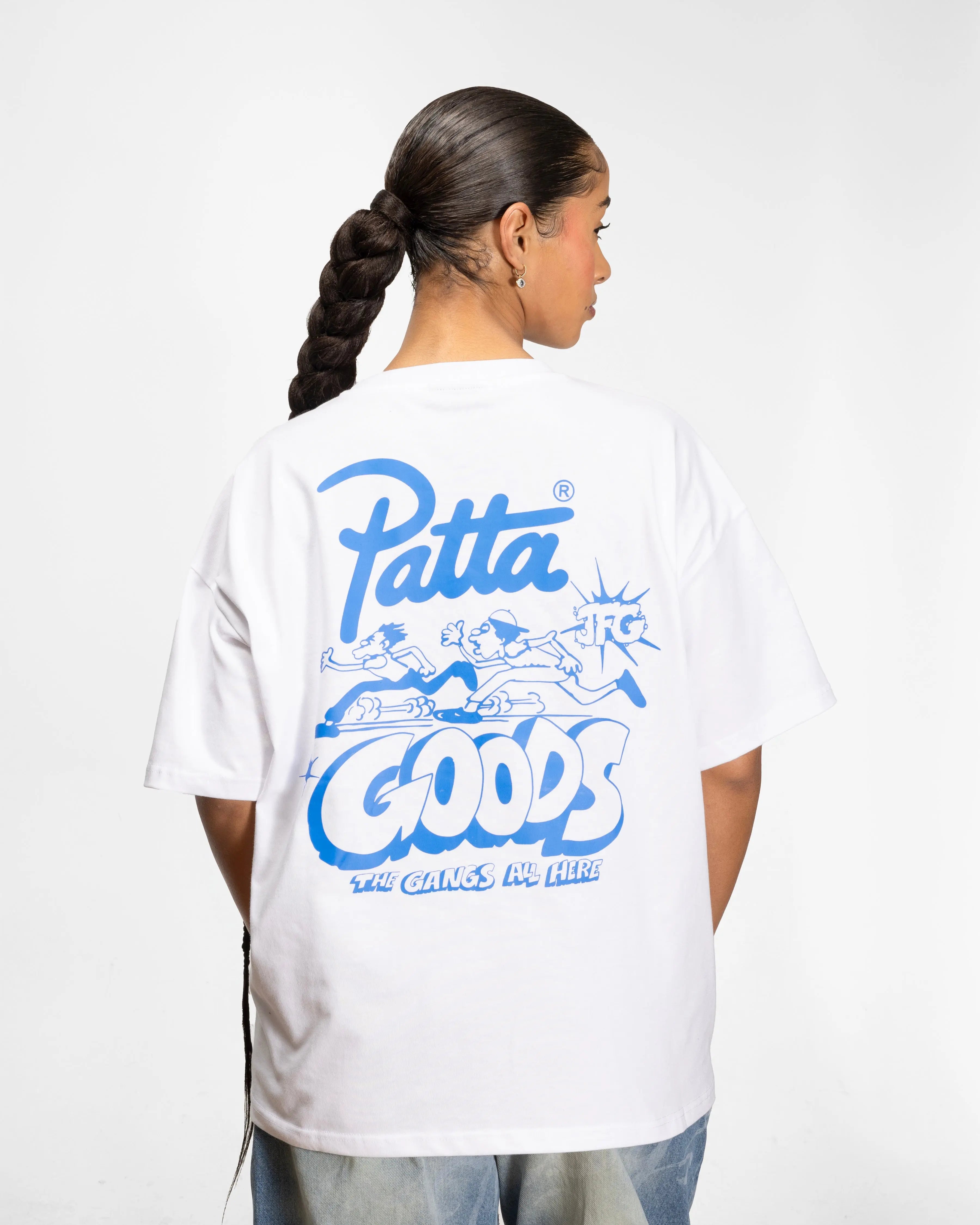 Patta x Joe Freshgoods Gangs All Here T-Shirt (White)