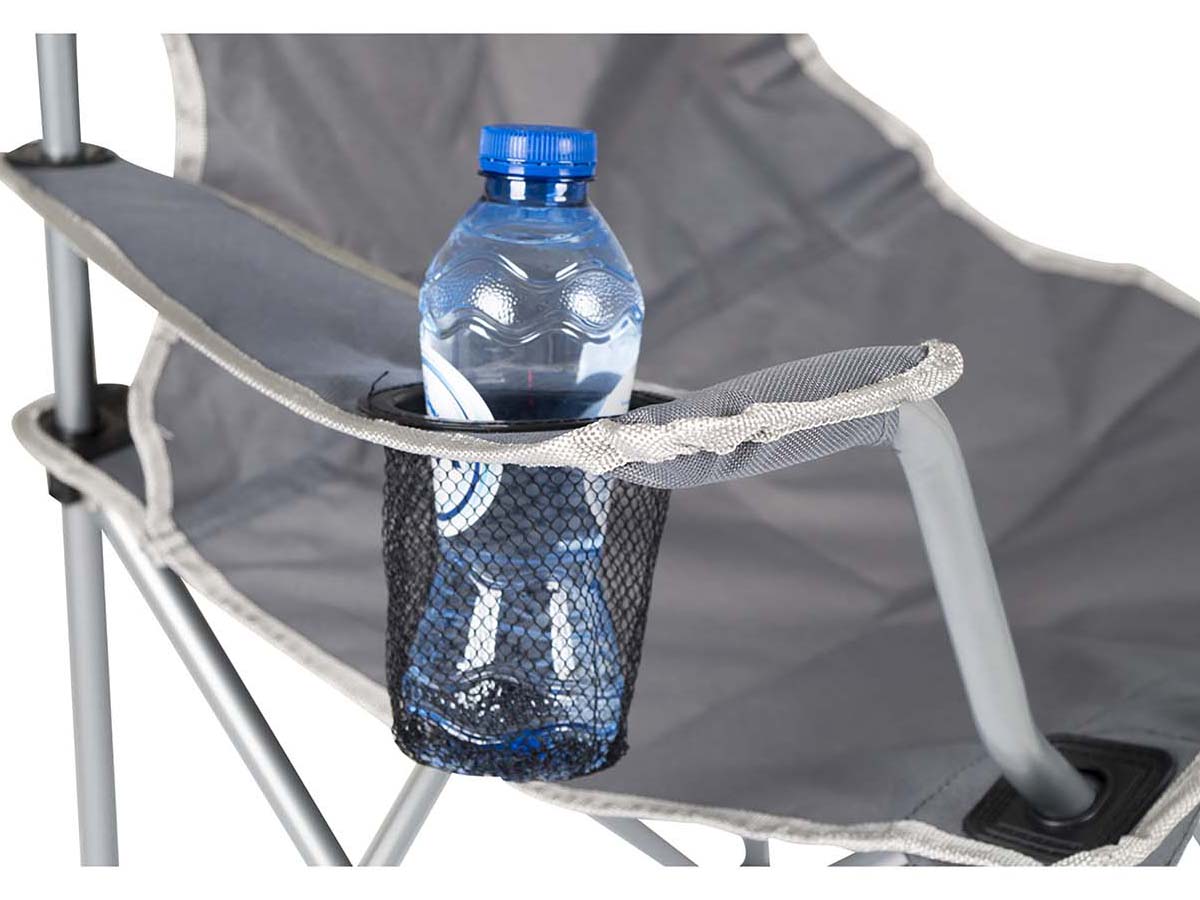 Bo-Camp Compact vouwstoel - Grey