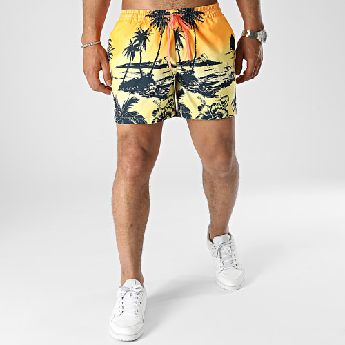 Short De Bain EQYJV03999 Orange Jaune