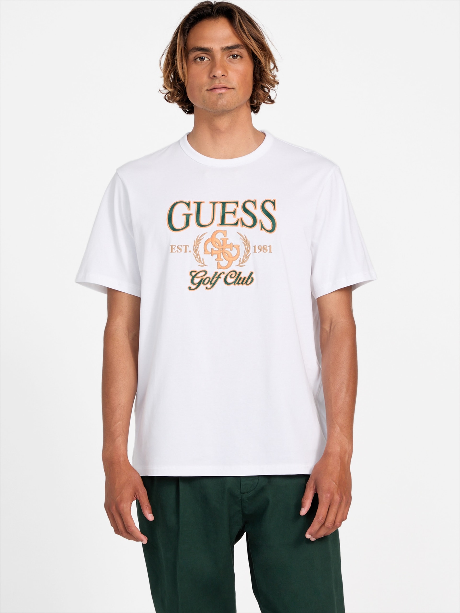 Camiseta Eco Crewneck Bordada