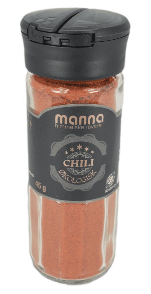 Manna Chili, malt, økologisk 45 gr