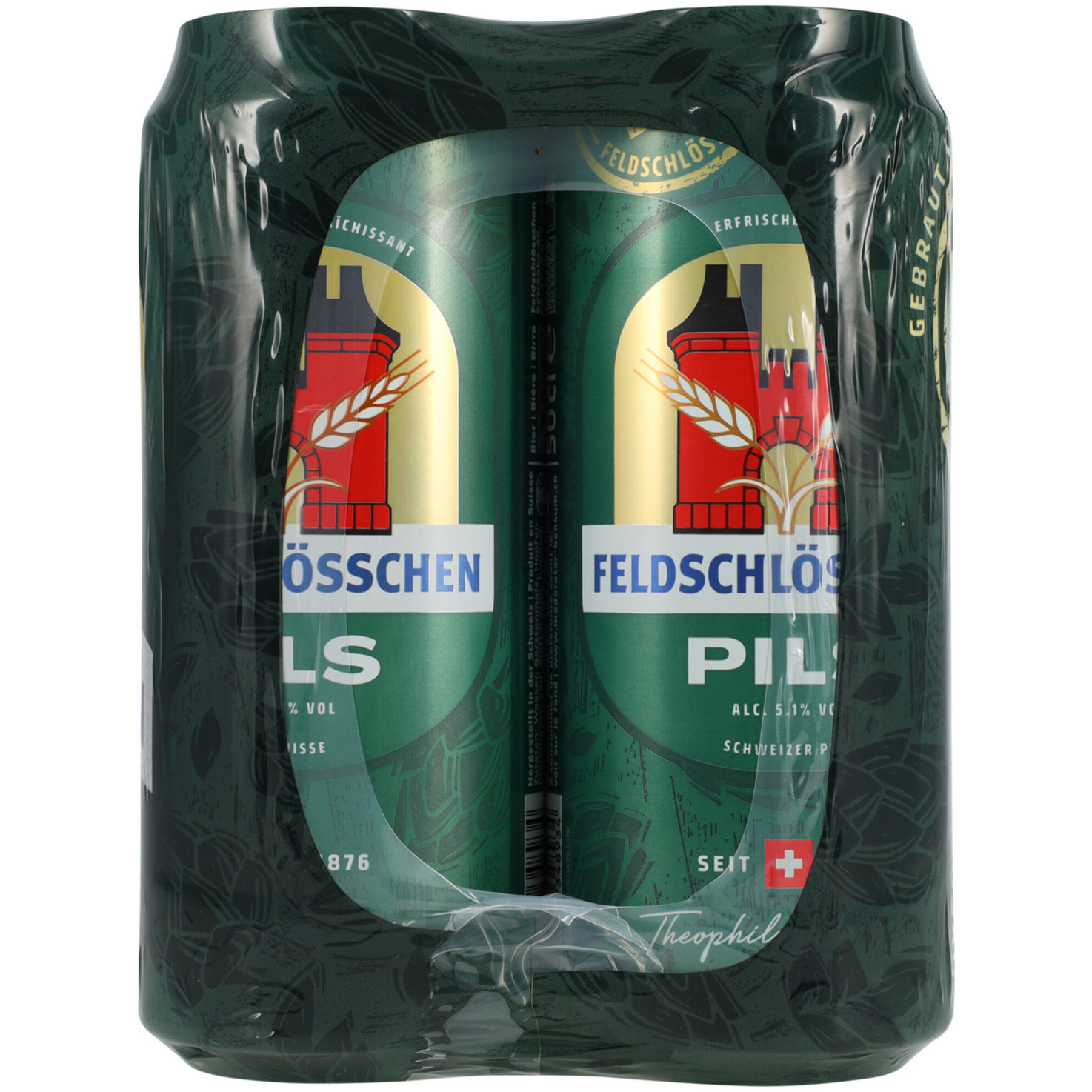 Feldschlösschen Pils Bier 6x50cl -300cl