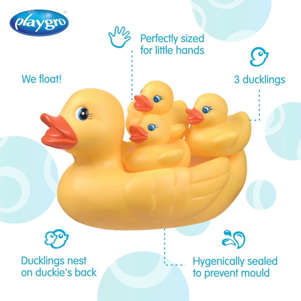Playgro Duckie Familien-Badespielzeug