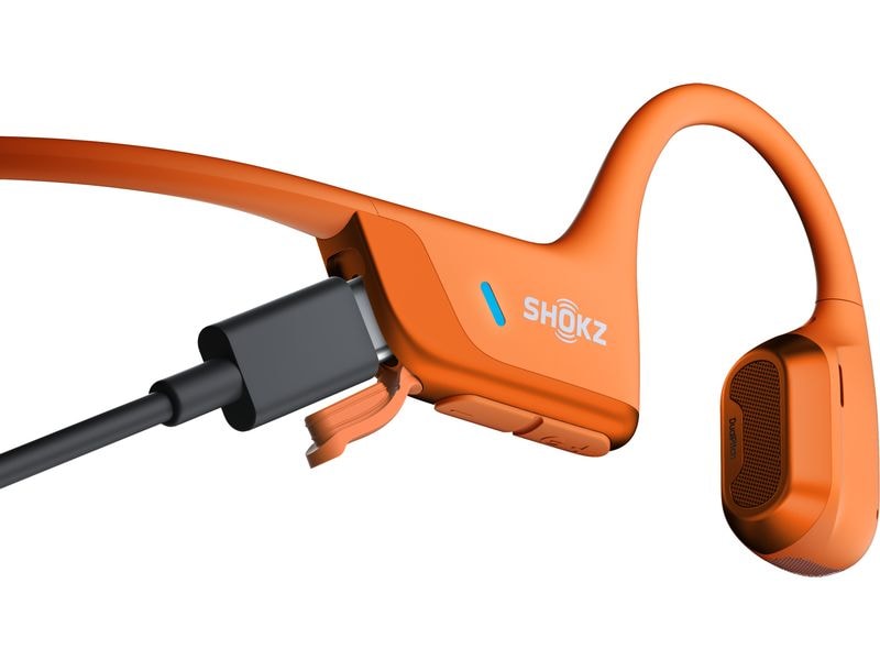 Shokz Bone Conduction Kopfhörer OpenRun Pro 2 USB-C Orange Knochenschall-Sport-Kopfhörer