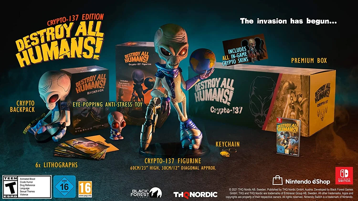 Destroy All Humans! Crypto-137 Edition- Nintendo Switch