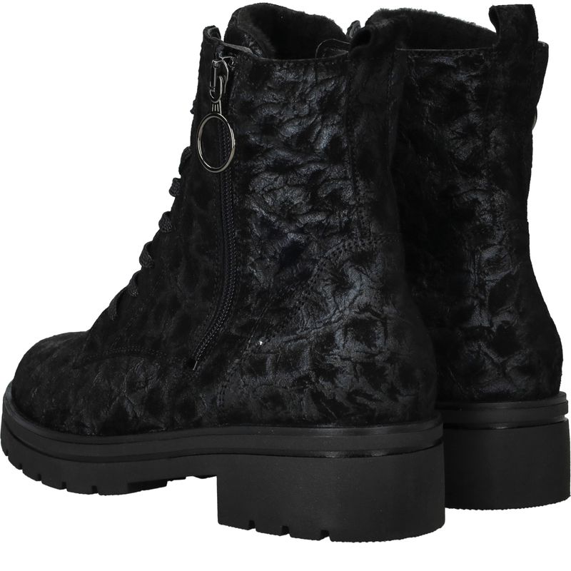 Waldlaufer Zoe Veterboots Zwart Dames