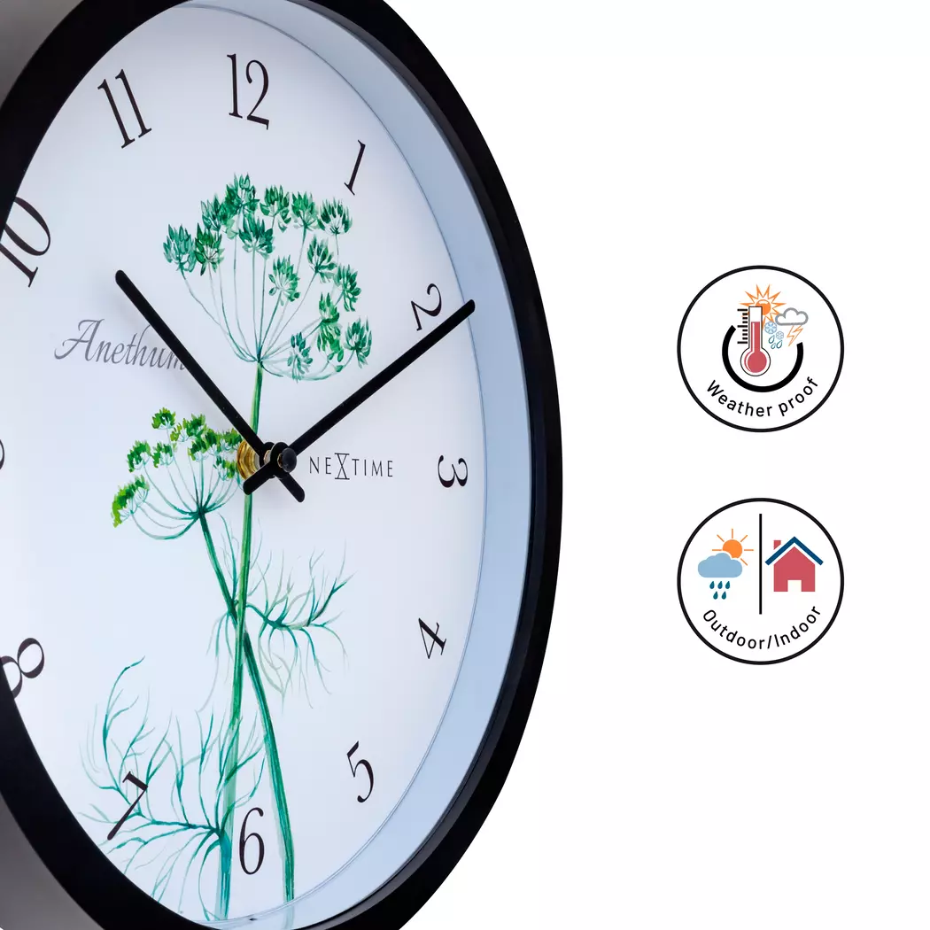 Quarzwanduhr Anethium Ø 30,5 cm