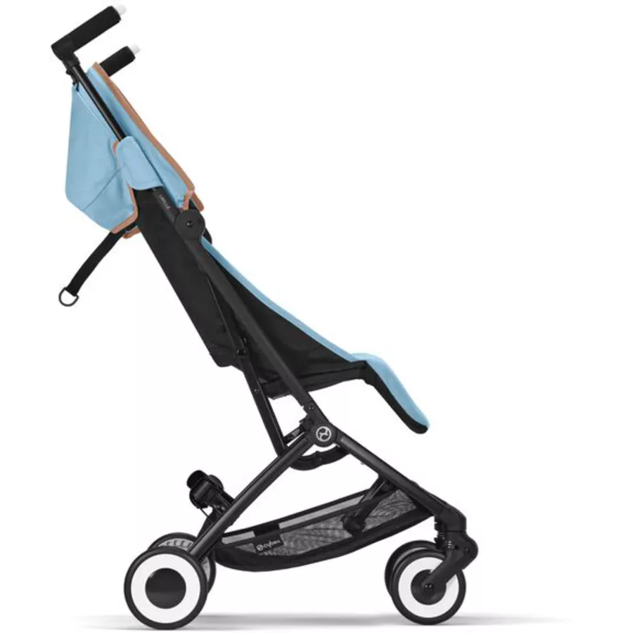 cybex GOLD Buggy Libelle Beach Blue inklusive Babyschale Cloud G i-Size Lava Grey und Adapter