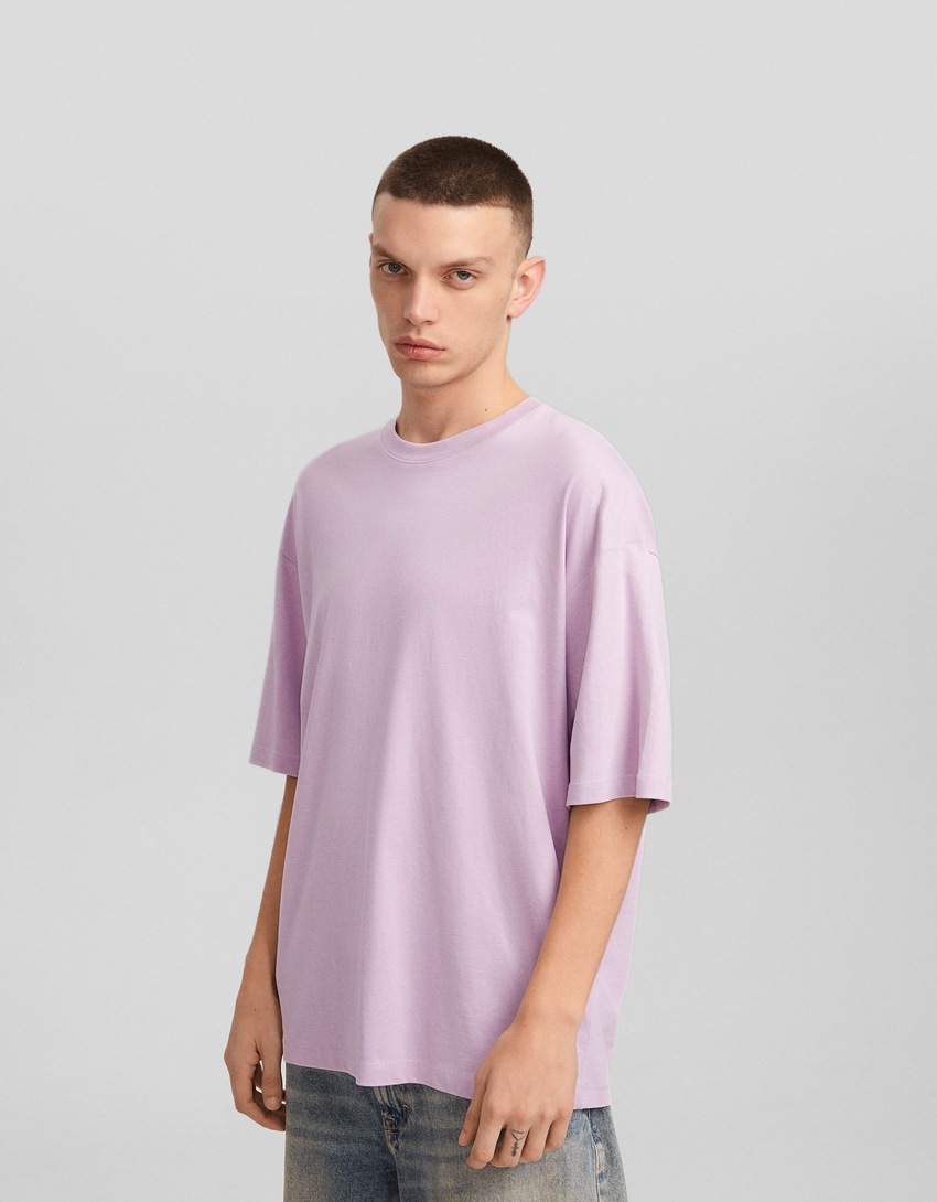 Camiseta de manga curta oversized