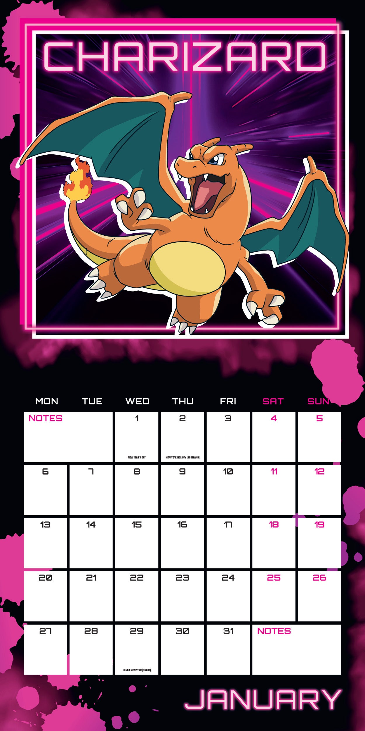 Plenty Gifts kalender pokemon 30 x 30 x 0,5 cm