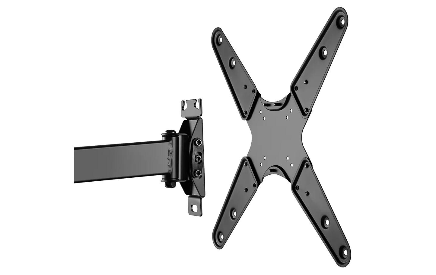 Wandhalterung FL40-450BL14 SchwarzVöllig bewegliche Stangenhalterung für 32-55