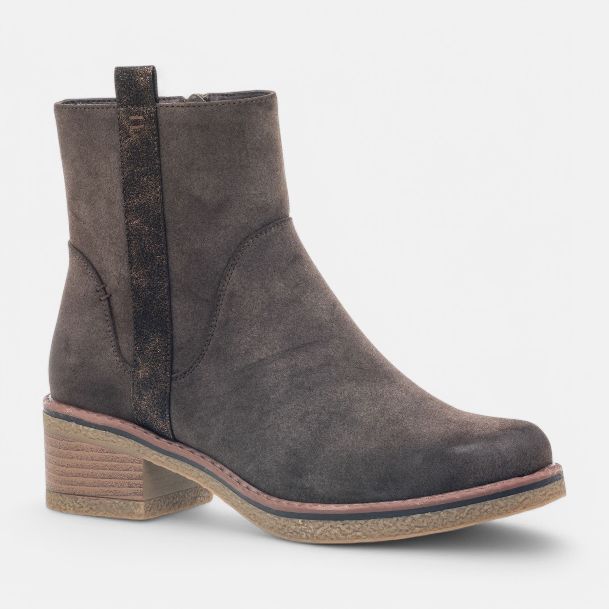 Boots Femme marron