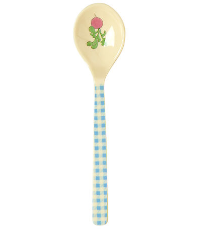 Rice Ske - Melamin - Tea - Blå/Ravishing Radish