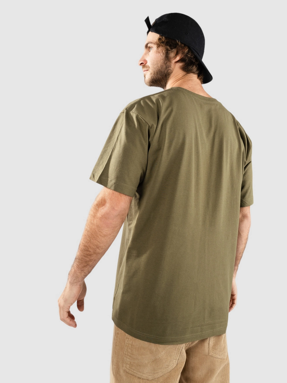 Stance Galaxy T-Shirt army