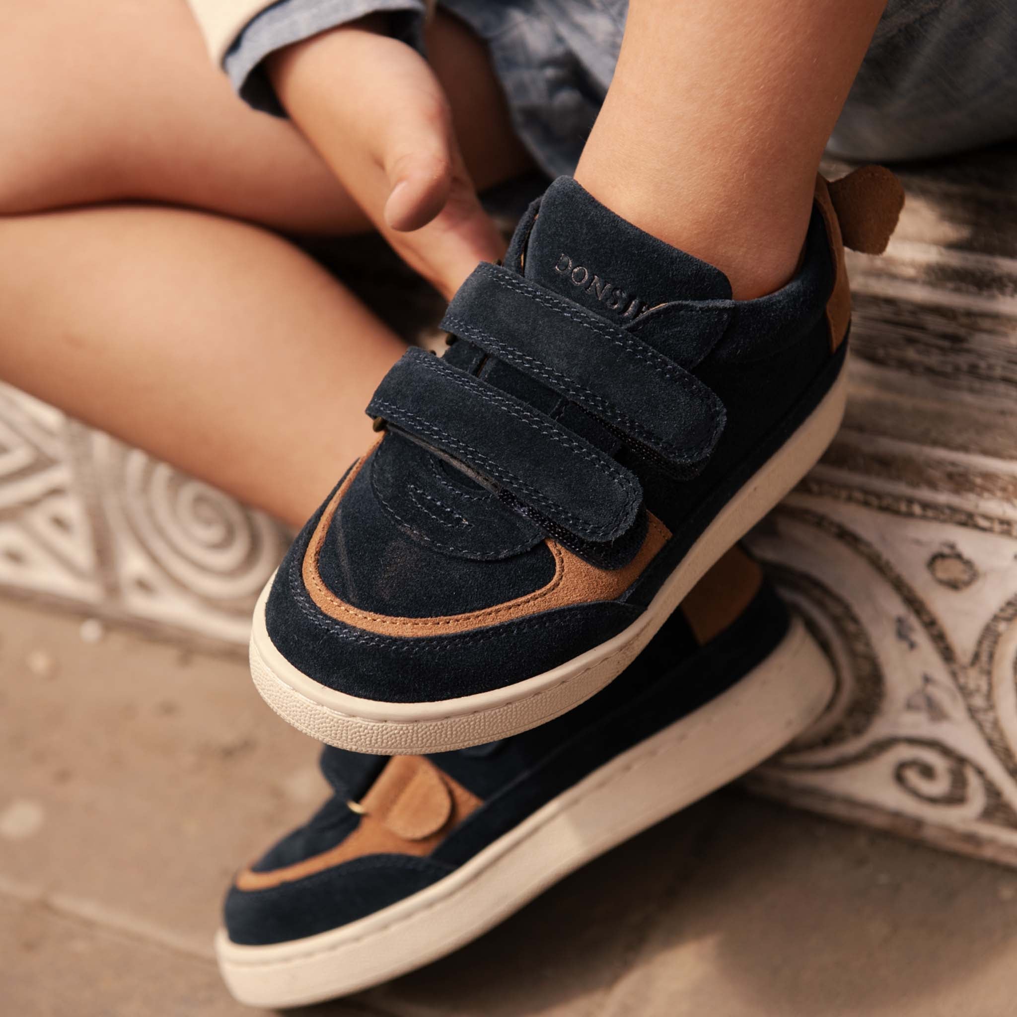 Schuhe Rinou Koala Navy Suede