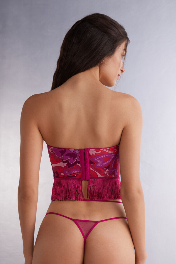 Top estruturado Giada Sensual Flowers