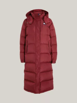 Casaco puffer Alaska de comprimento maxi