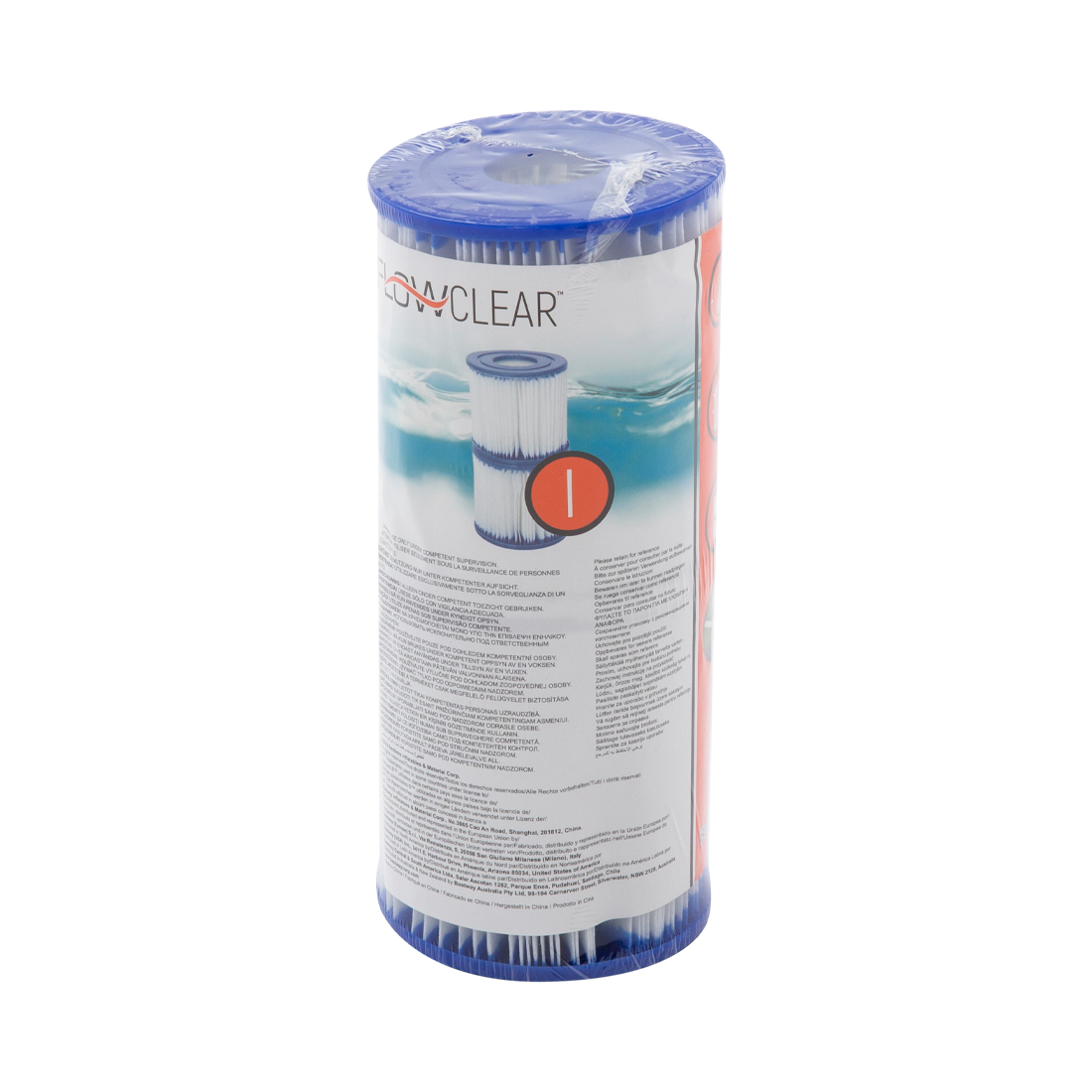 Bestway Flowclear Filterkartuschen 8 x 9 cm, 2 Stück