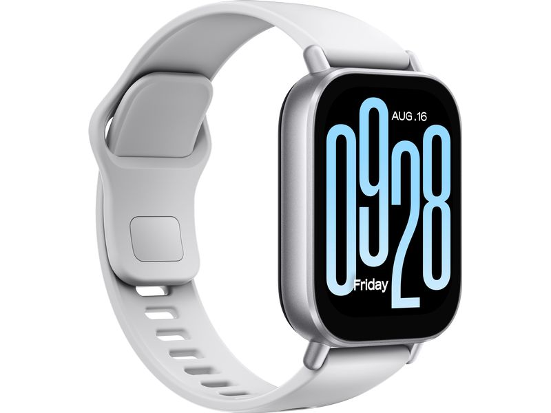 Xiaomi Redmi Watch 5 Active Silber Vielseitige Smartwatch mit grossem 2-Zoll-LCD-Display, Bluetooth-Telefonie und umfassenden Gesundheitsfunktionen