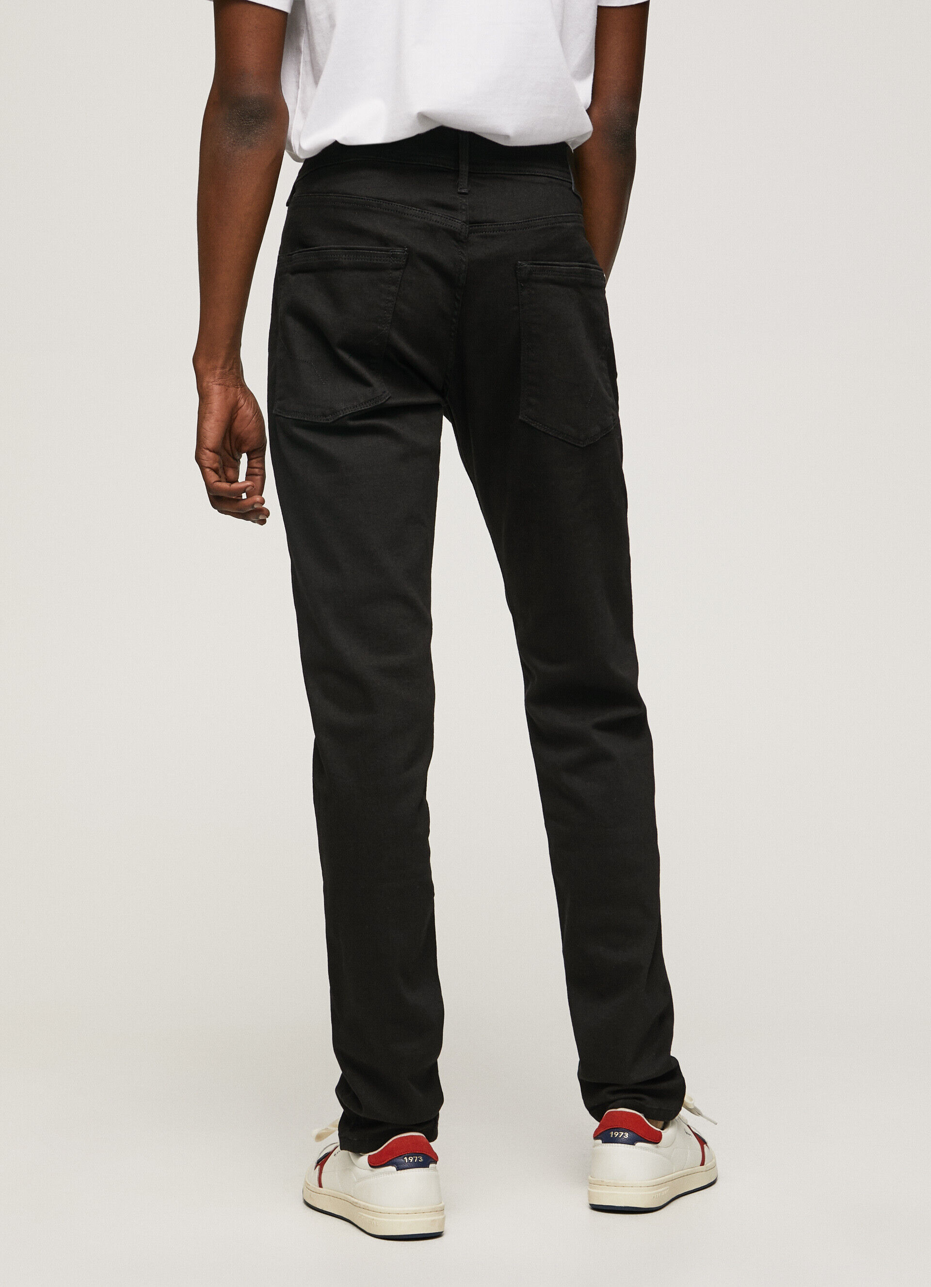 Calça jeans Stanley, corte e cintura regulares - jeans