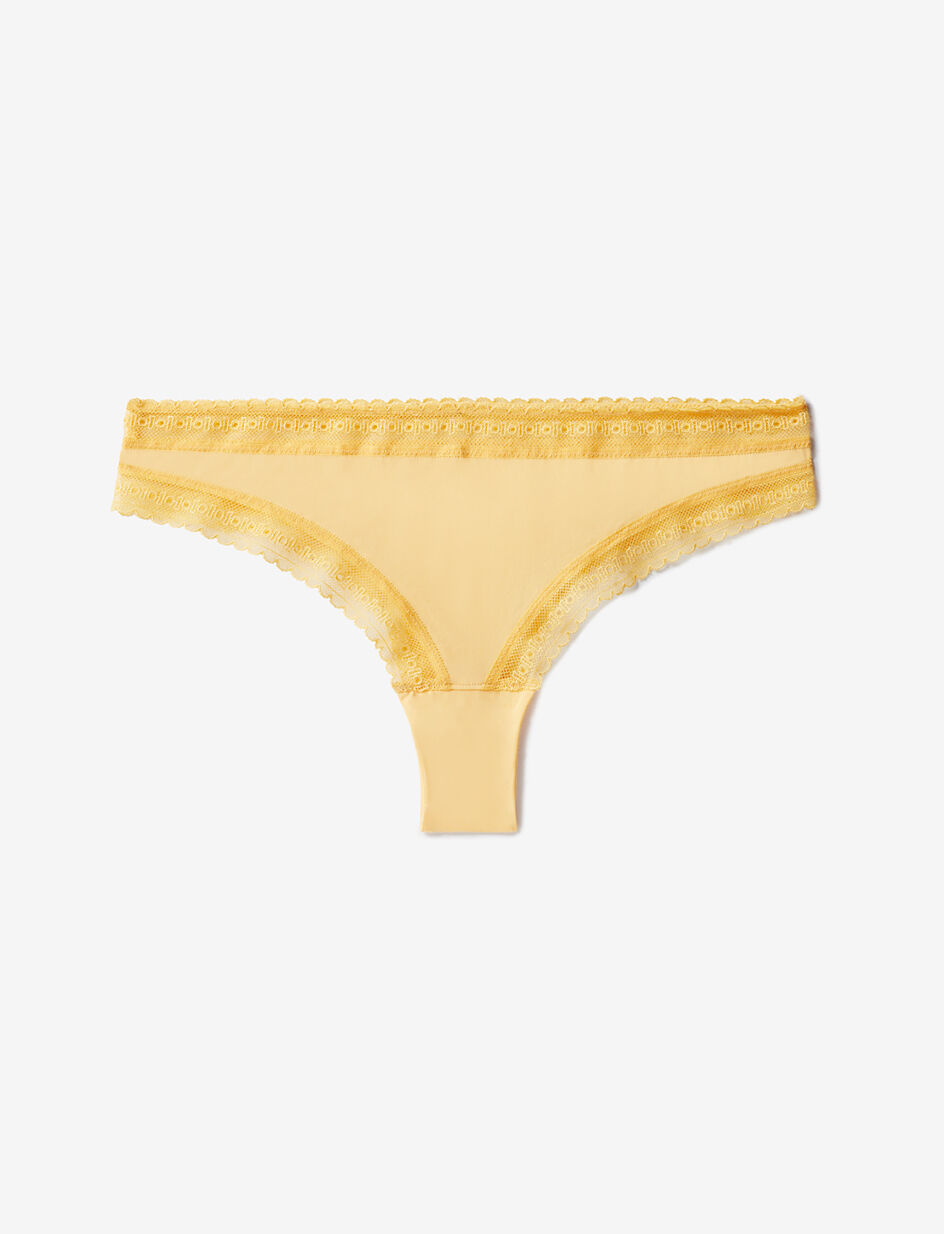 Tanga - jaune mimosa