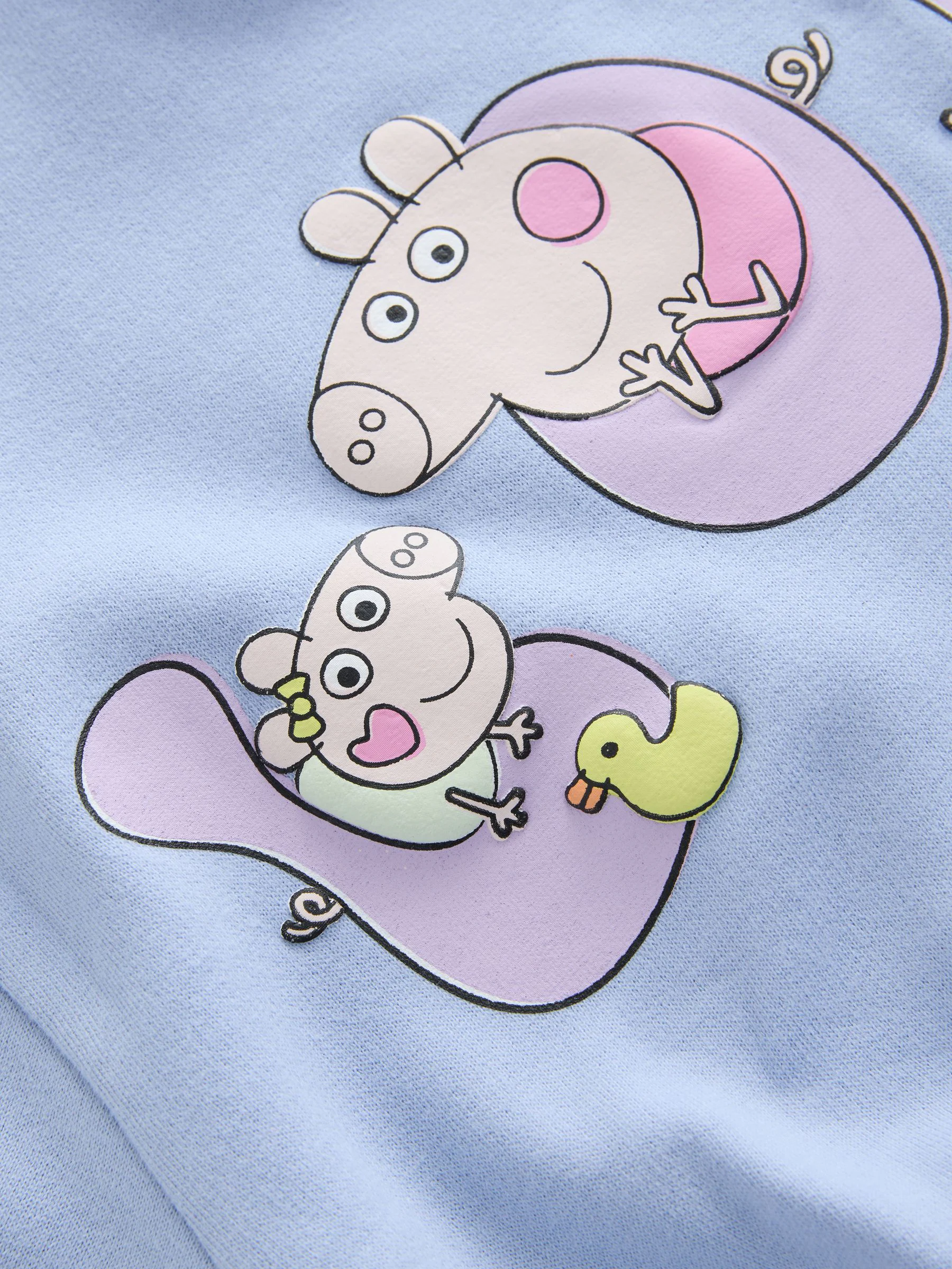 Blauw - Peppa Pig & Evie Crew Neck Sweatshirt (3mths-7yrs)