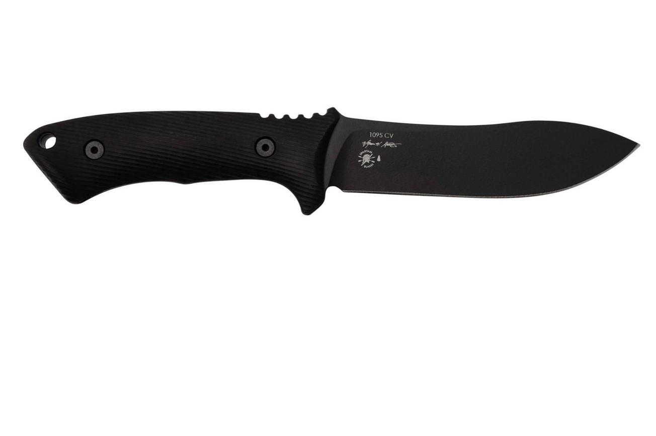 Spartan Blades Harsey Nessmuk Black SBSL005 outdoormes, Bill Harsey design