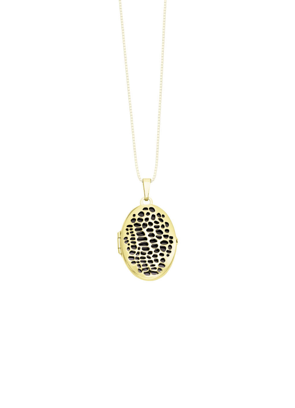 Medaillon mit Leopardenmuster
