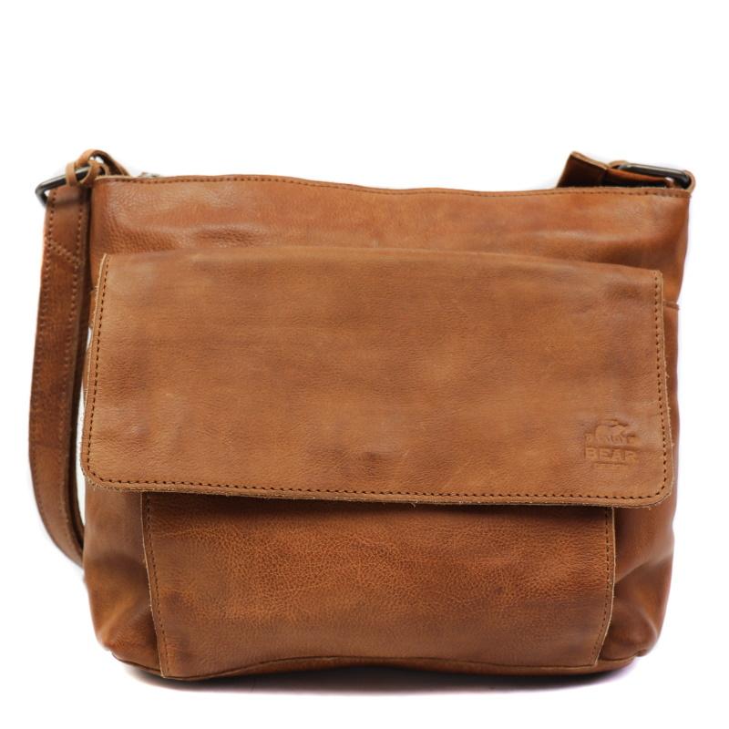 Bear Design Callisto Pelle Schoudertas Rai Cognac CP6007