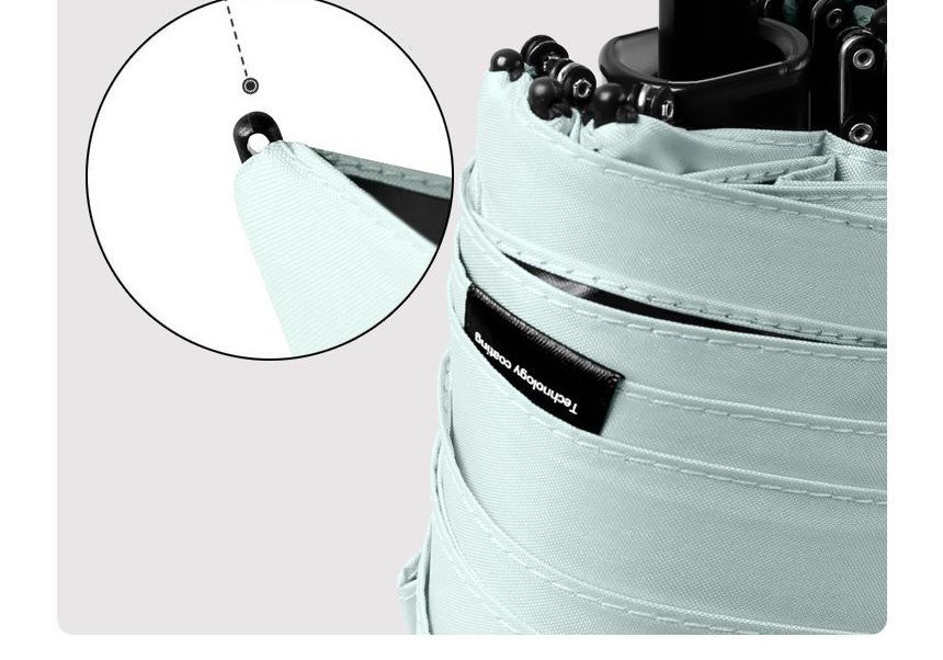 Fenmo - Mini Plain Compact Paraplu