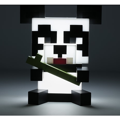 Panda natlampe - hvid og sort