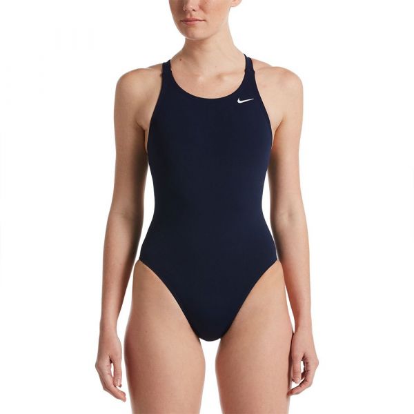 Nike Swim Hydrastrong Solids Fast Back 2.0 Swimsuit Azul US 34 Mulher