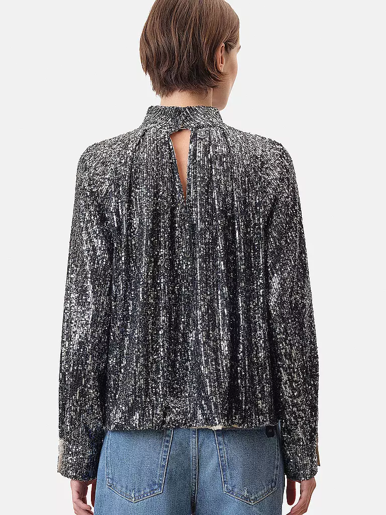 DRYKORN Bluse DRUNA silber