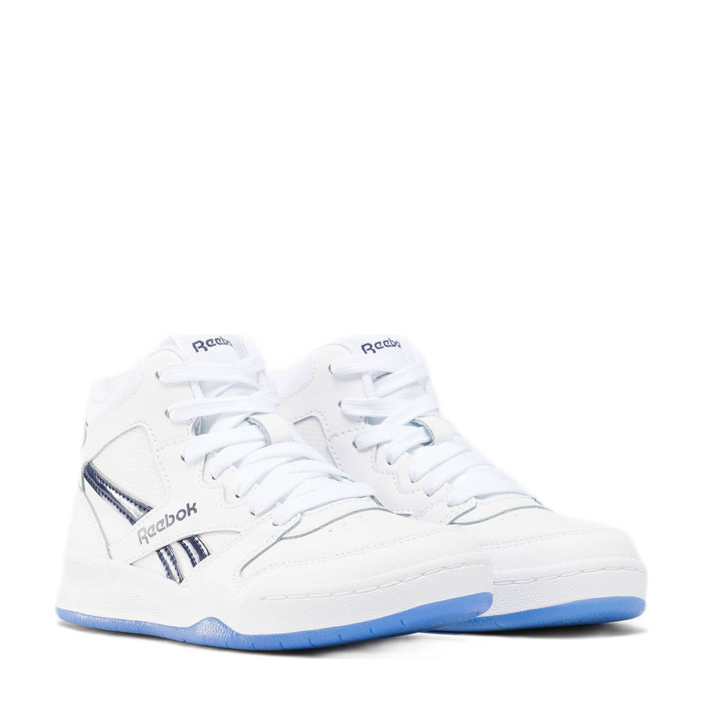Reebok BB4500sneakers wit/zwart/kobaltblauw
