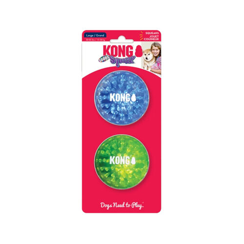 Kong Squeezz Geodz 2-pack