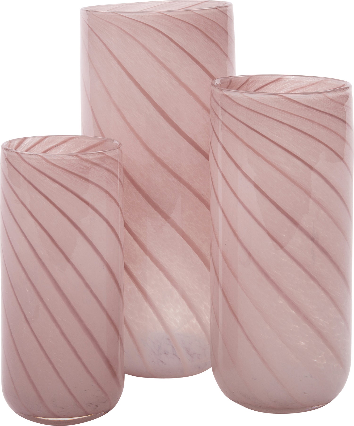 Intratuin vaas Marisja roze D 14,5 H 34,5 cm
