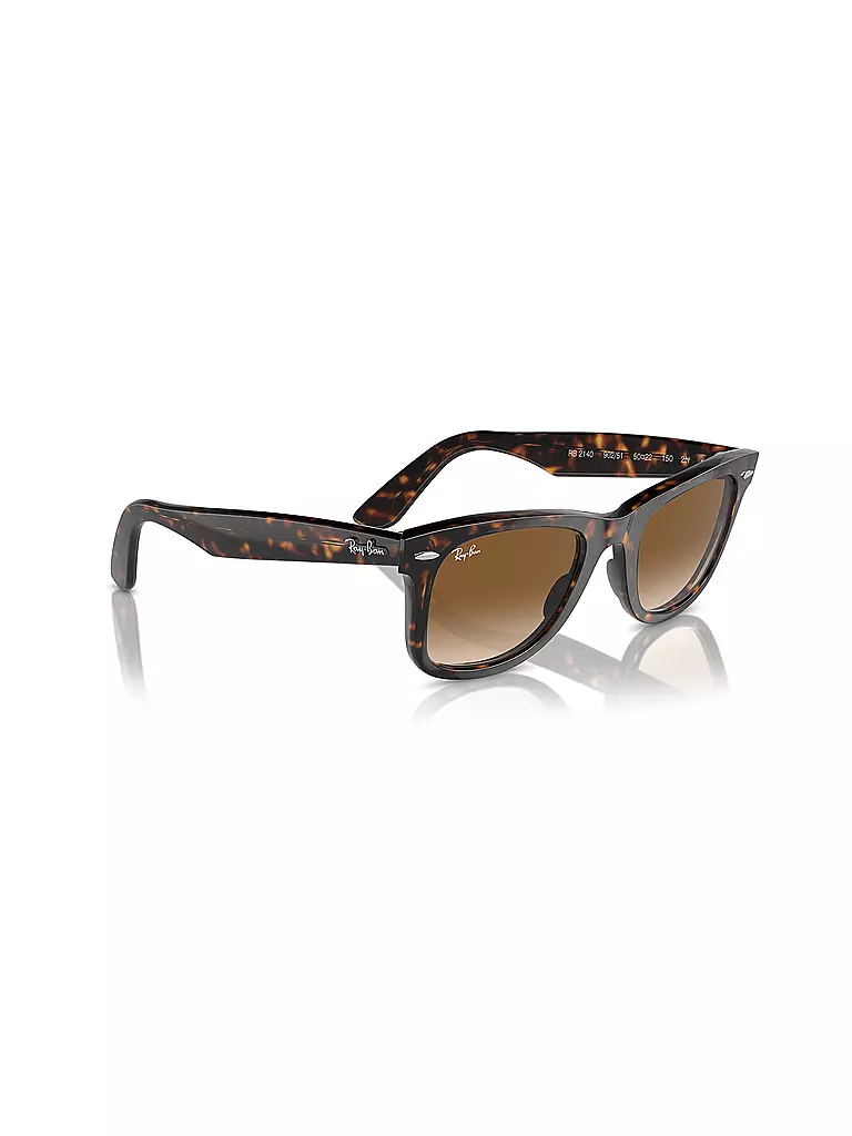RAY BAN Sonnenbrille 0RB2140/50 WAYFARER braun