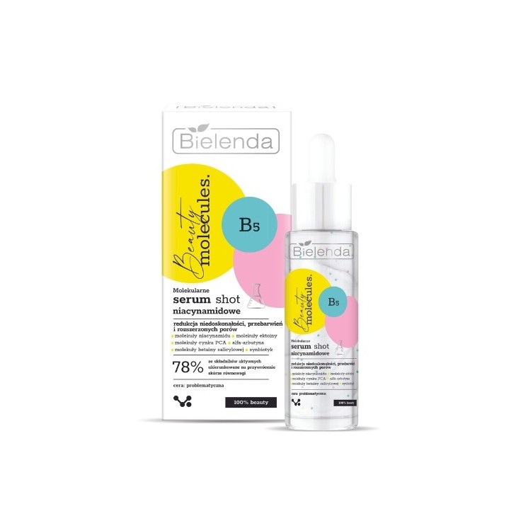 Bielenda Beauty Molecules molekulares Niacinamid- Serum – Schuss 30 g
