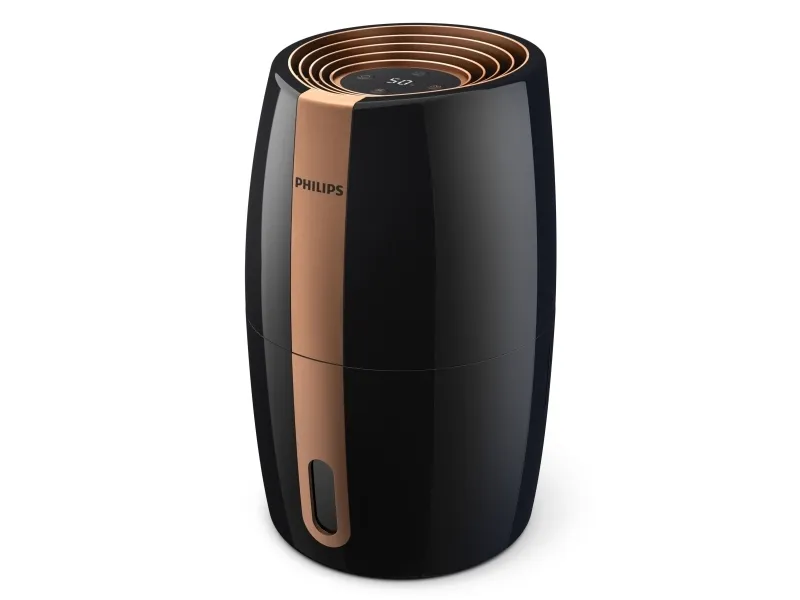 Philips 2000 series HU2718 - Luftfugter - på bord - sort/kobber