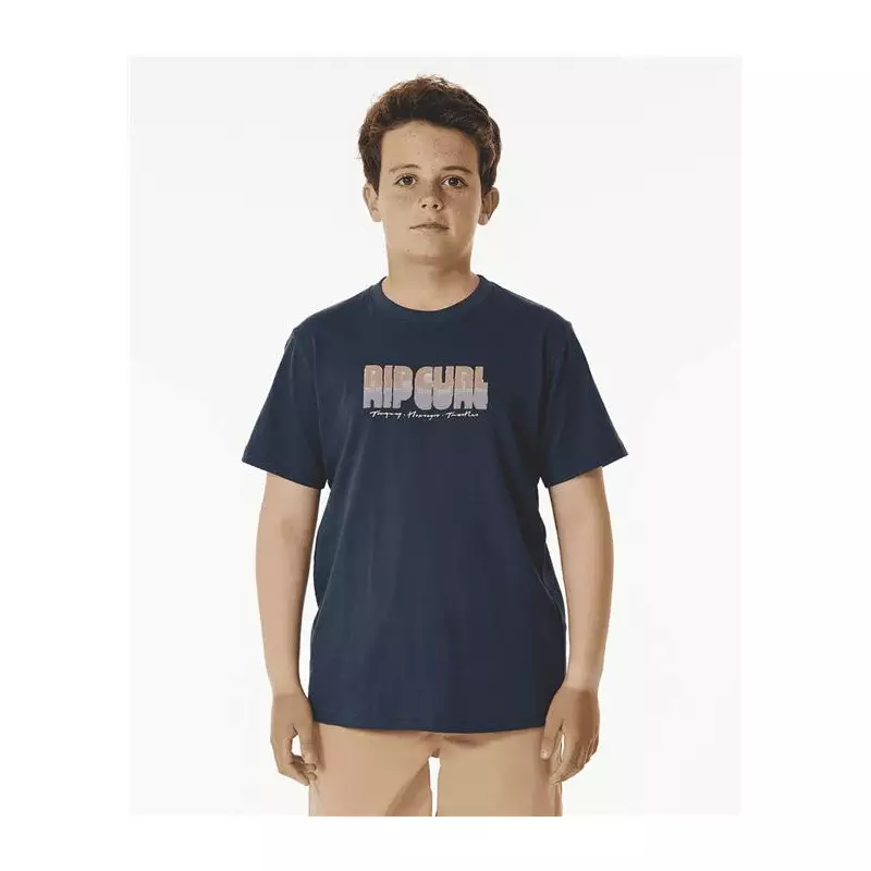 Teeshirt junior RIPCURL Surf Revival Tee-Boy Dark Navy