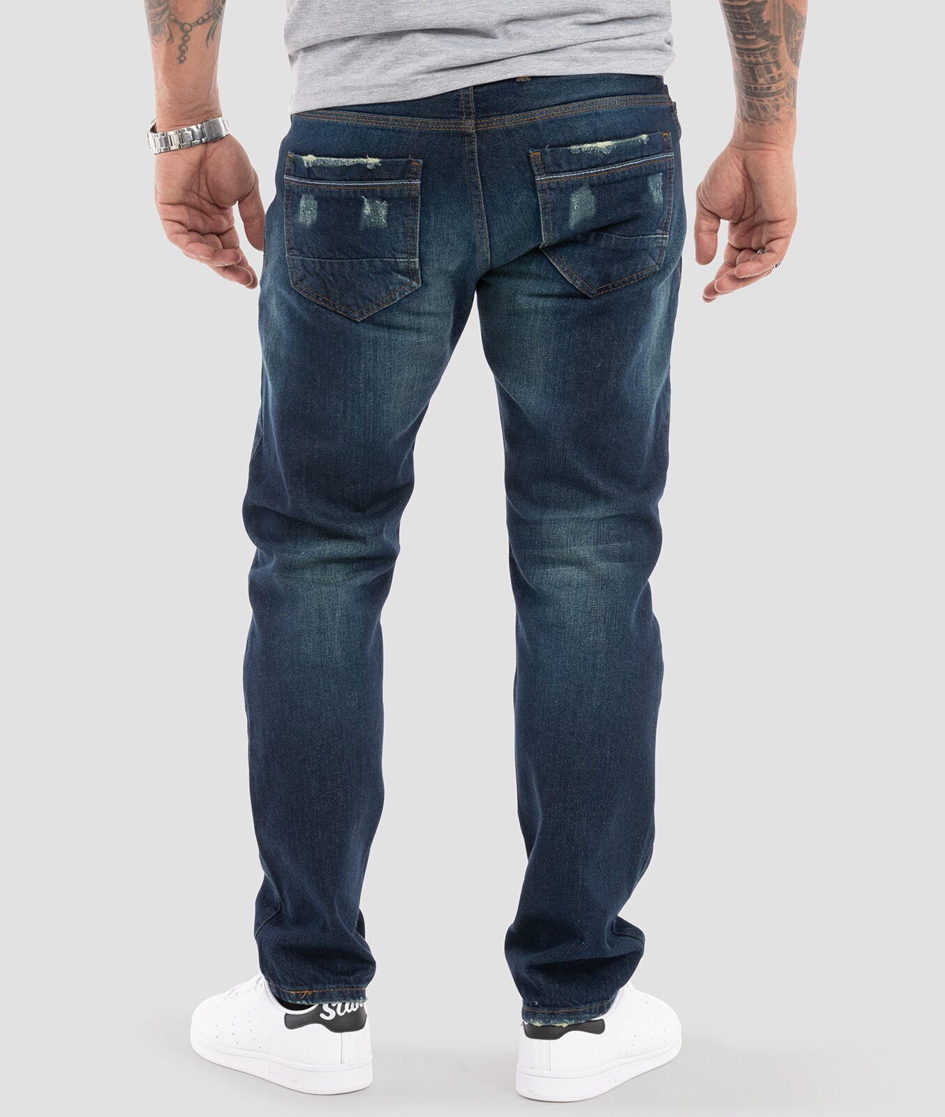 Rock Creek Jeans Comfort Fit Used-Look
