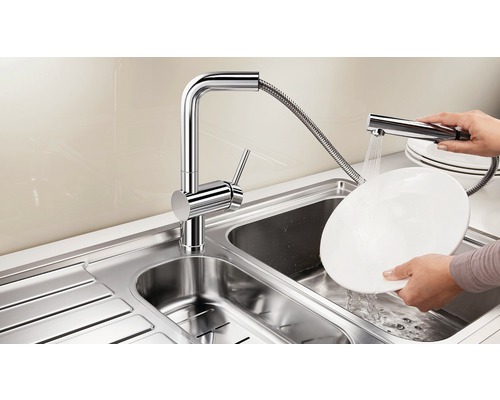 Blanco keukenkraan LINUS-S VARIO chroom 518406